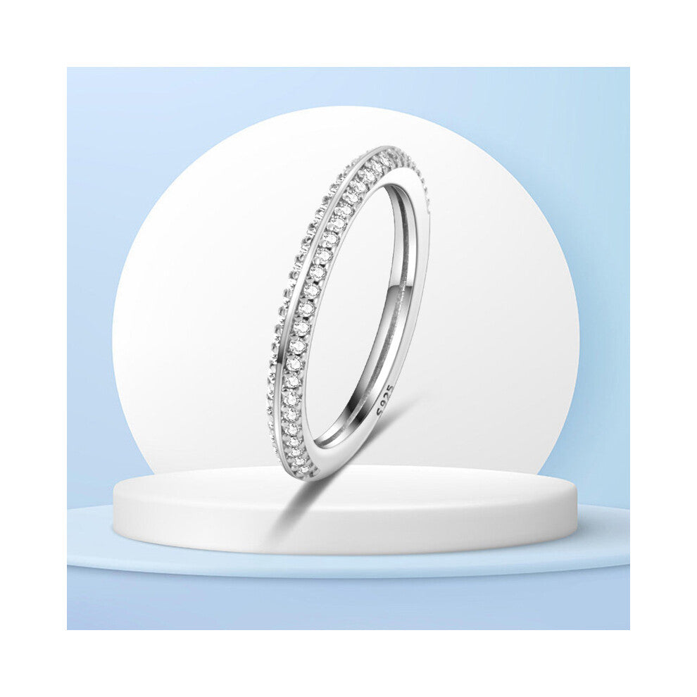 Classic Ring 925 Sterling Silver Bows Knot Ring For Women Jewelry Birthday Party Wedding Engagement Girl Gift