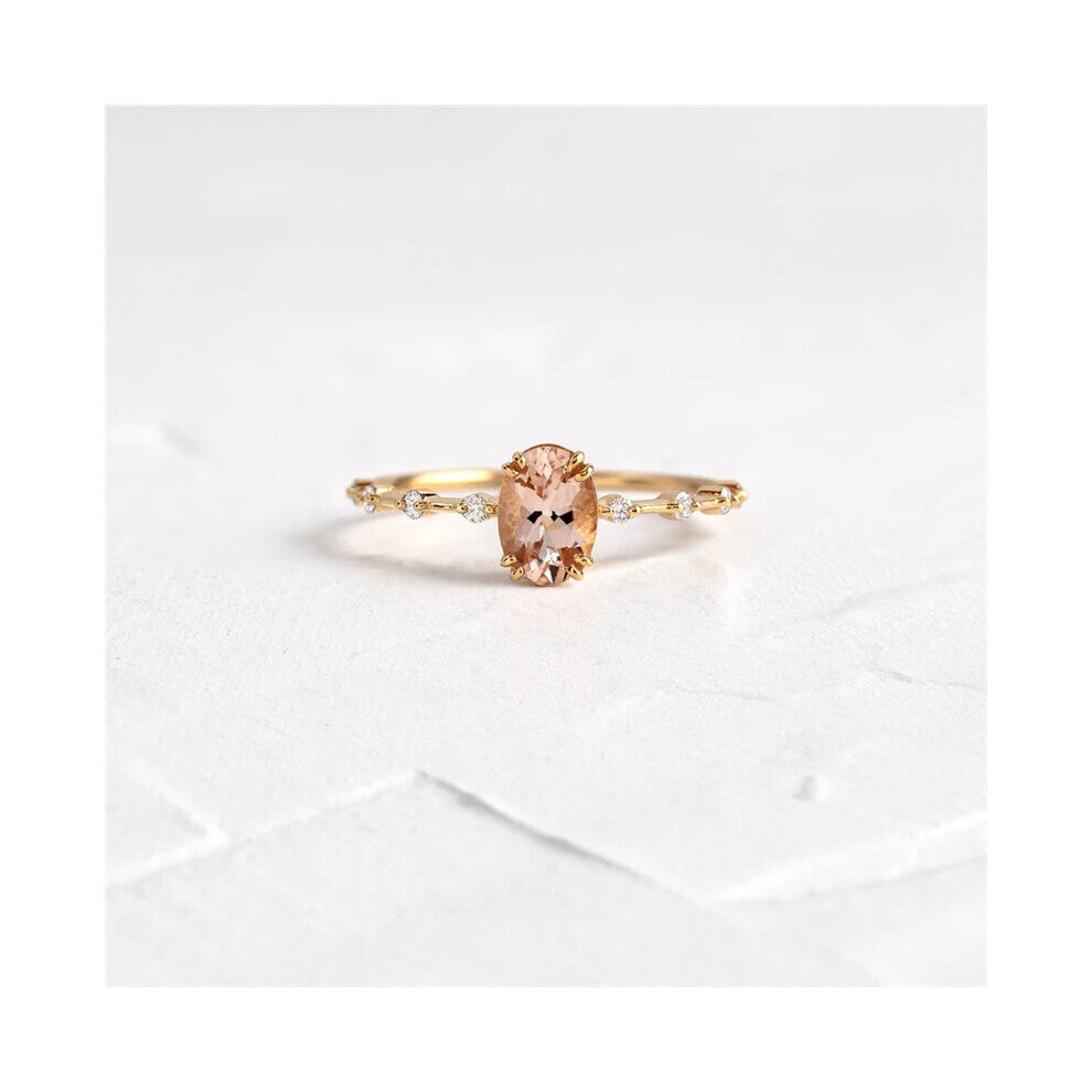 Colorful Zirconia Plated Ring for Women Real 925 Sterling Silver Wedding Engagement Lady Fine Jewelry Anillos