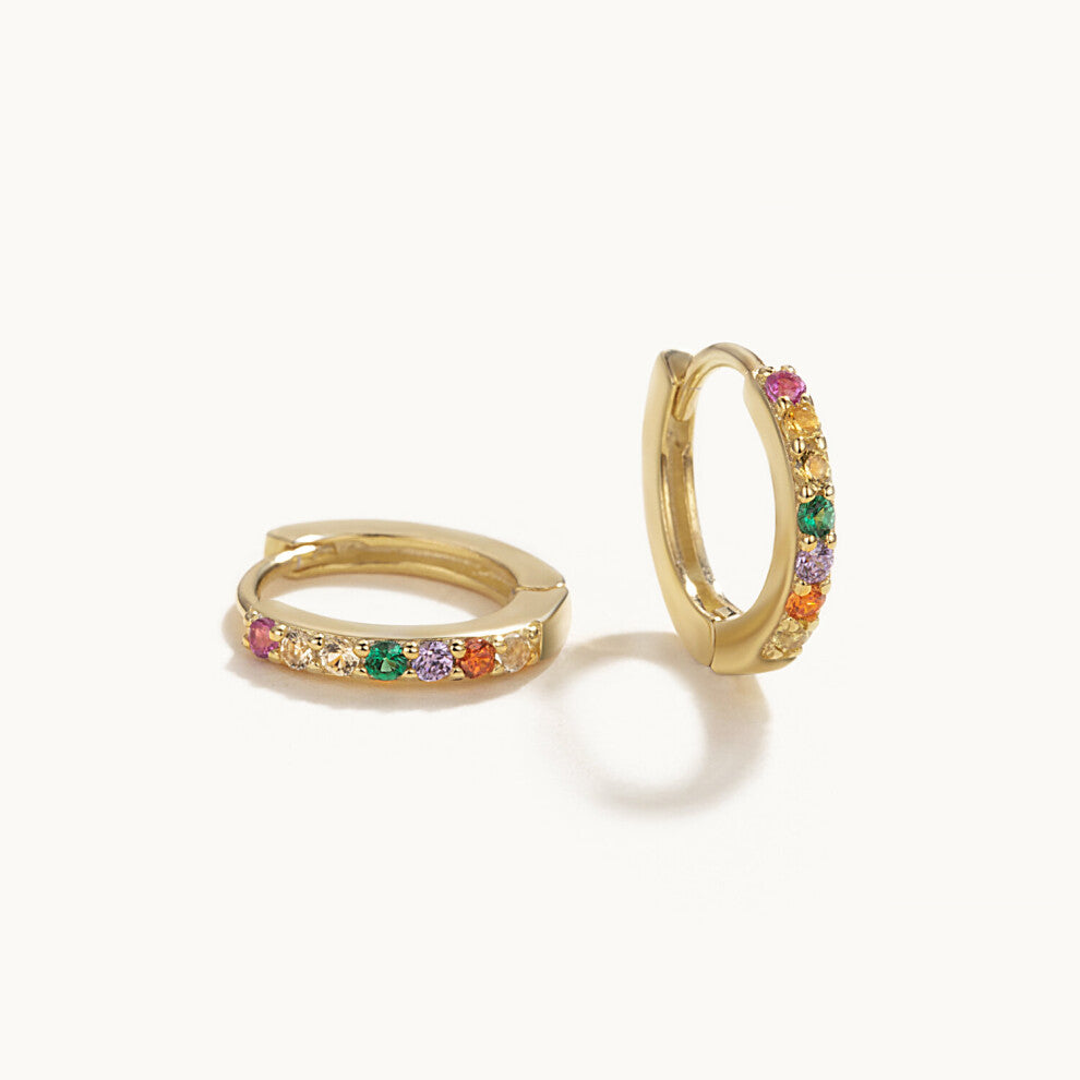 925 Sterling Silver Small Hoop Earrings For Women Round Circle Hoops Huggie Piercing Ear Rings Bone Buckle Jewelry