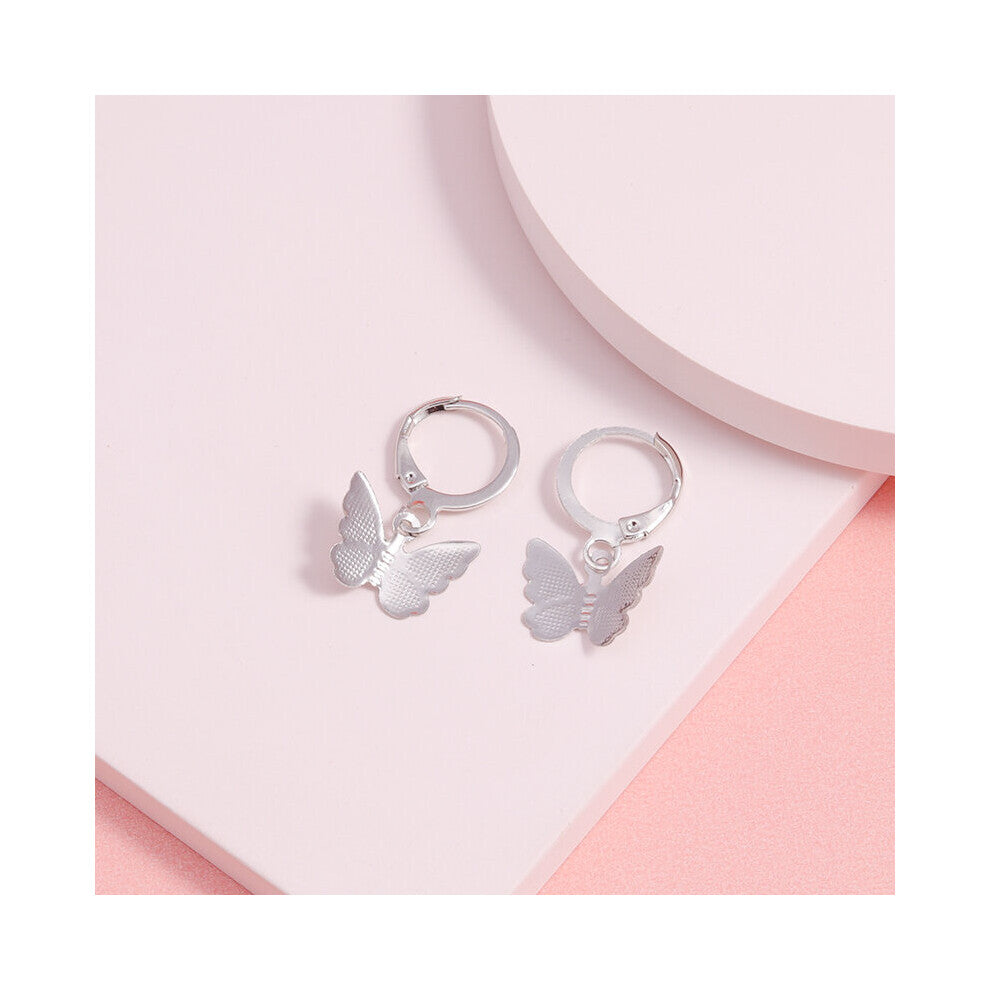 Enamel Cherry Beer Dinosaur Butterfly Dangle Earrings for Women Cartoon 3D Dice Drop Earrings Funny Jewelry