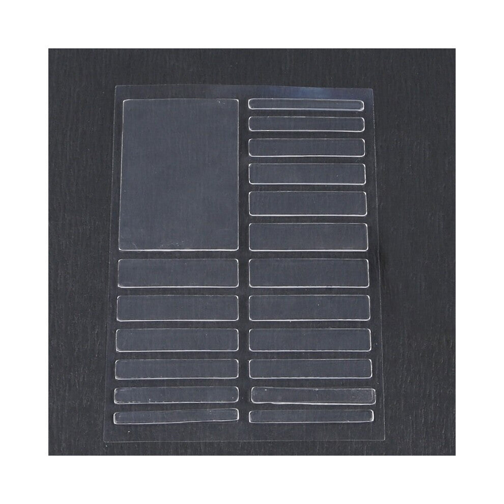 18Pcs-set Jewelry Tools & Equipments Transparent Base Ring Size Adjuster Guard Tightener Reducer Resizing Tool