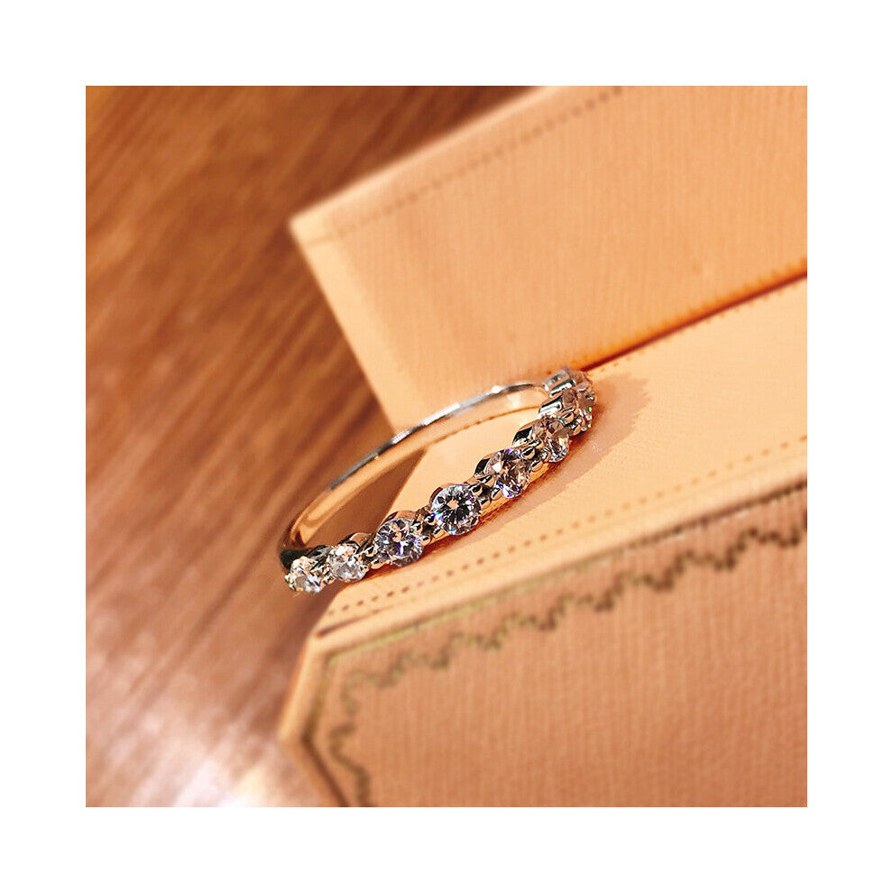 Wong Rain 925 Sterling Silver Marquise Cut Created Moissanite Gemstone Wedding Engagement Romantic Ring For Women Fine Jewelry