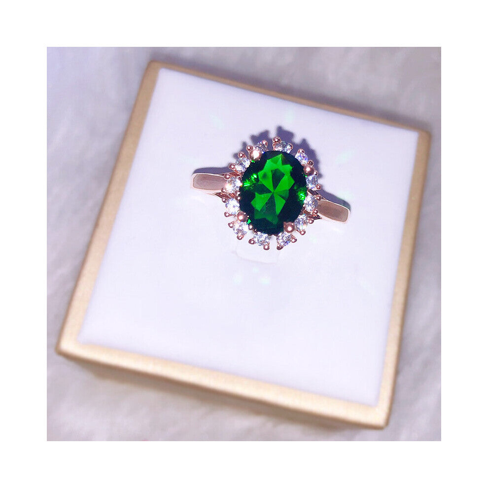 Cellacity Silver 925 Ring for women With Oval sapphire gemstone silver charm female Jewelry Engagement wedding party