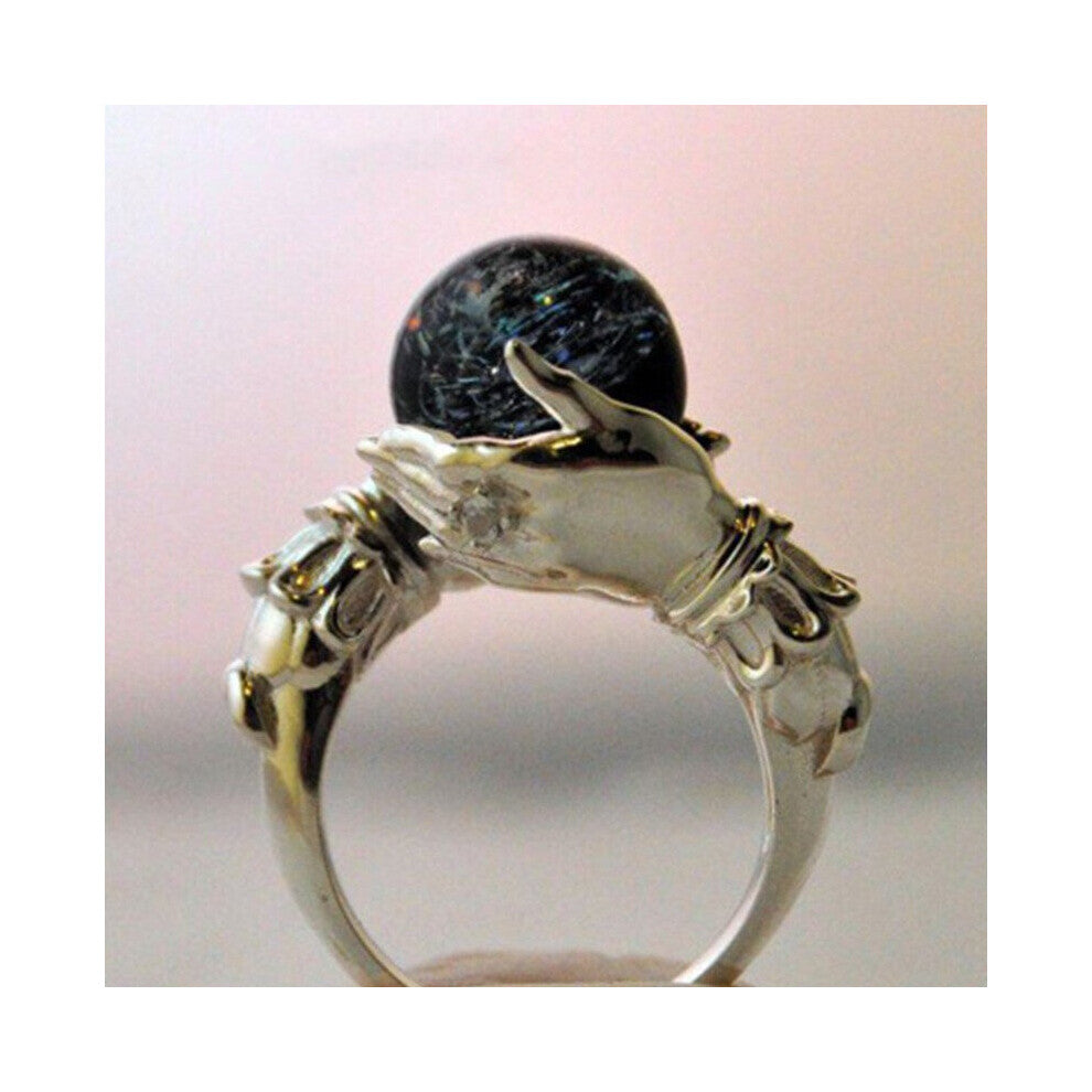 Pearl Couple Rings Engagement Rings for Women Jewelry Wedding Banquet Anniversary Gift