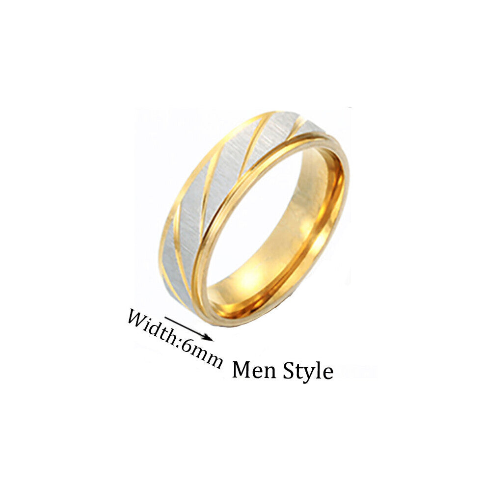 Acheerup Engrave Name Stainless Titanium Steel Women Men Rings Frosted Twill Engagement Couple Ring Wedding Jewelry