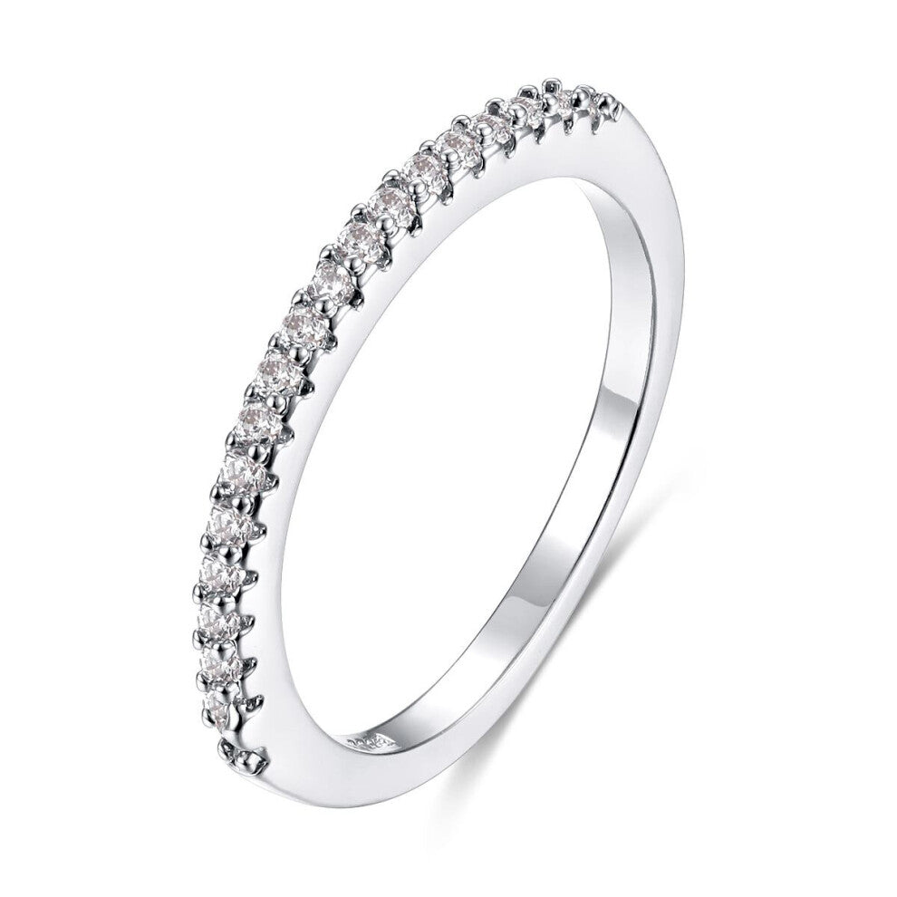 Cubic Zirconia Engagement Rings for Women Marquise Crystal Wedding Ring Party Jewelry Gift