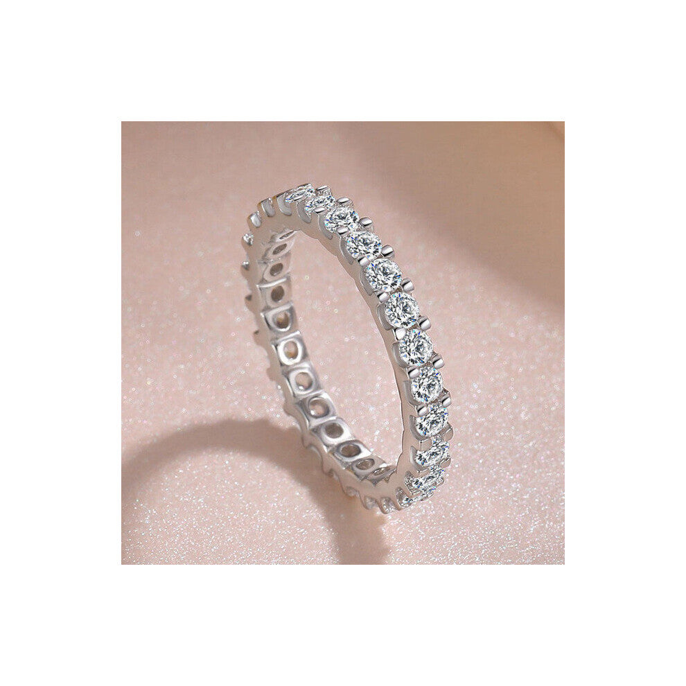 CC Rings For Women Silver Cubic Zirconia Ring Stone Bridal Wedding Engagement Jewelry Bijoux Femme CC1565