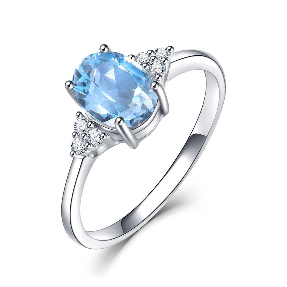 Kuololit Zultanite Tanzanite Gemstone Ring for Women Solid 925 Sterling Silver Change Ring for Wedding Engagement Jewelry