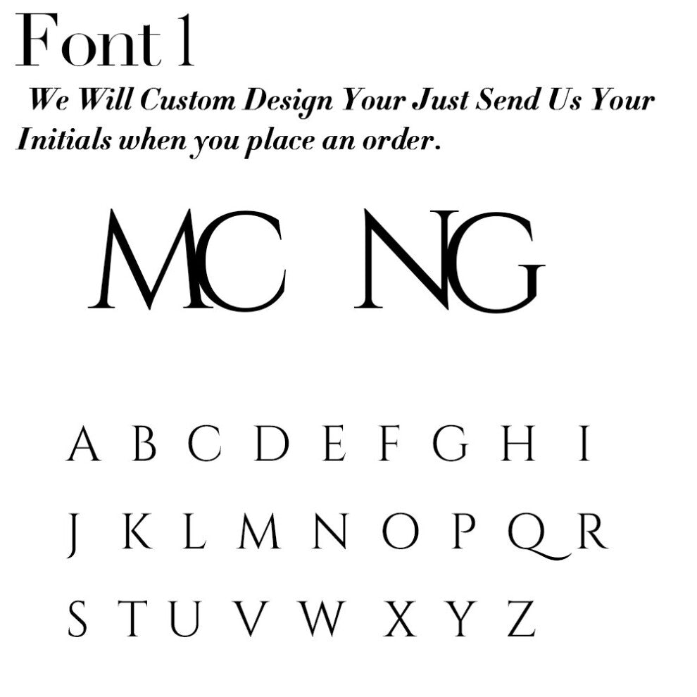 (Light Yellow Gold Color, 50cm) Tangula Stainless Steel Men's Initials Cufflinks for Groom Personalized Man Shirt Cufflink Wedding Man Jewelry Gift