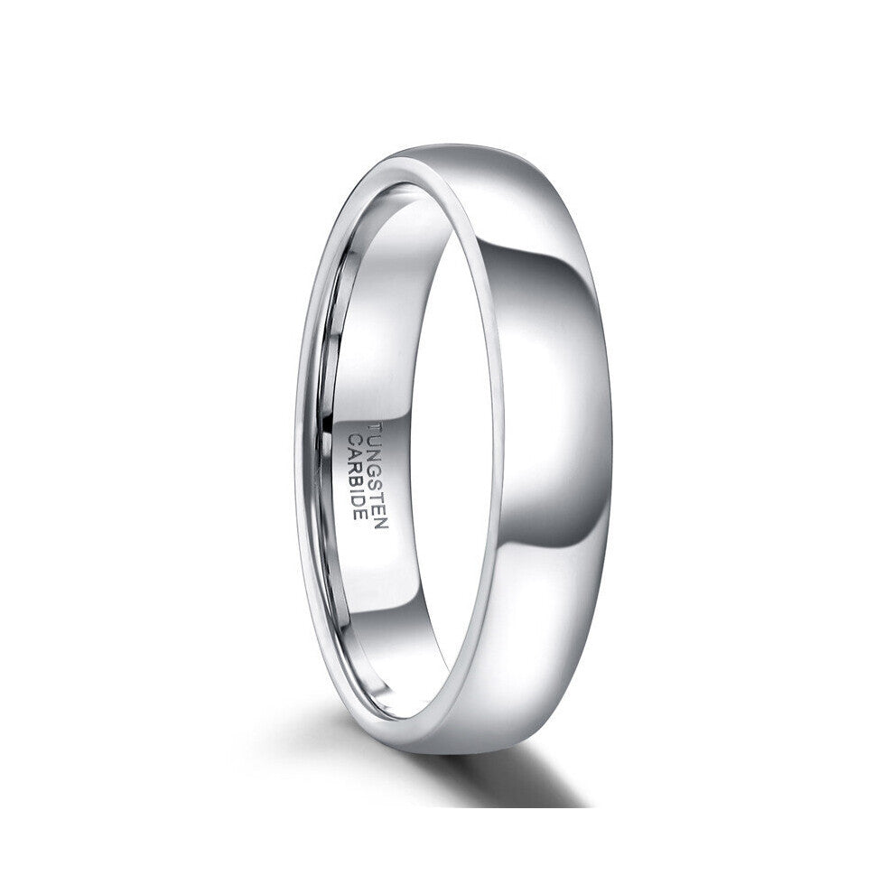 Tigrade Classic Jewelry 2-4-6-8mm Men Women Rings Polish100% Pure Tungsten Carbide Ring Wedding Band Engagement Ring