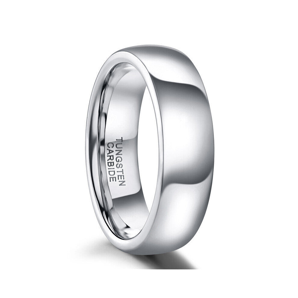 Tigrade Classic Jewelry 2-4-6-8mm Men Women Rings Polish100% Pure Tungsten Carbide Ring Wedding Band Engagement Ring