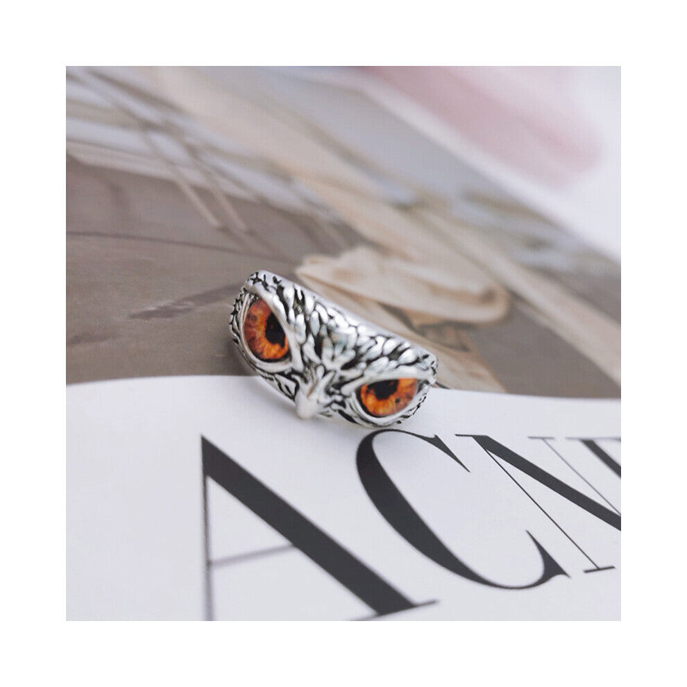 Tongue Twisting Frog Ring Green Eyes Frog Rings Men Women Silver Engagement Wedding Rings Jewelry