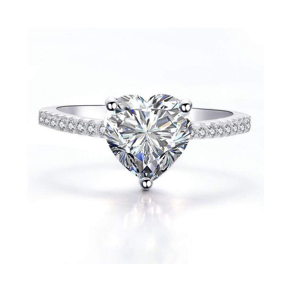 40 Style Lab Diamond Cz Promise Ring 925 Sterling Silver Engagement Wedding Band Rings for women men Party Jewelry Gift