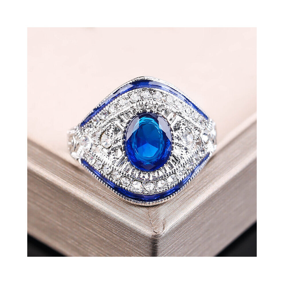 Big Stone Ring Charm Jewelry Women CZ Wedding s Promise Engagement Ladies Accessories Z4K146