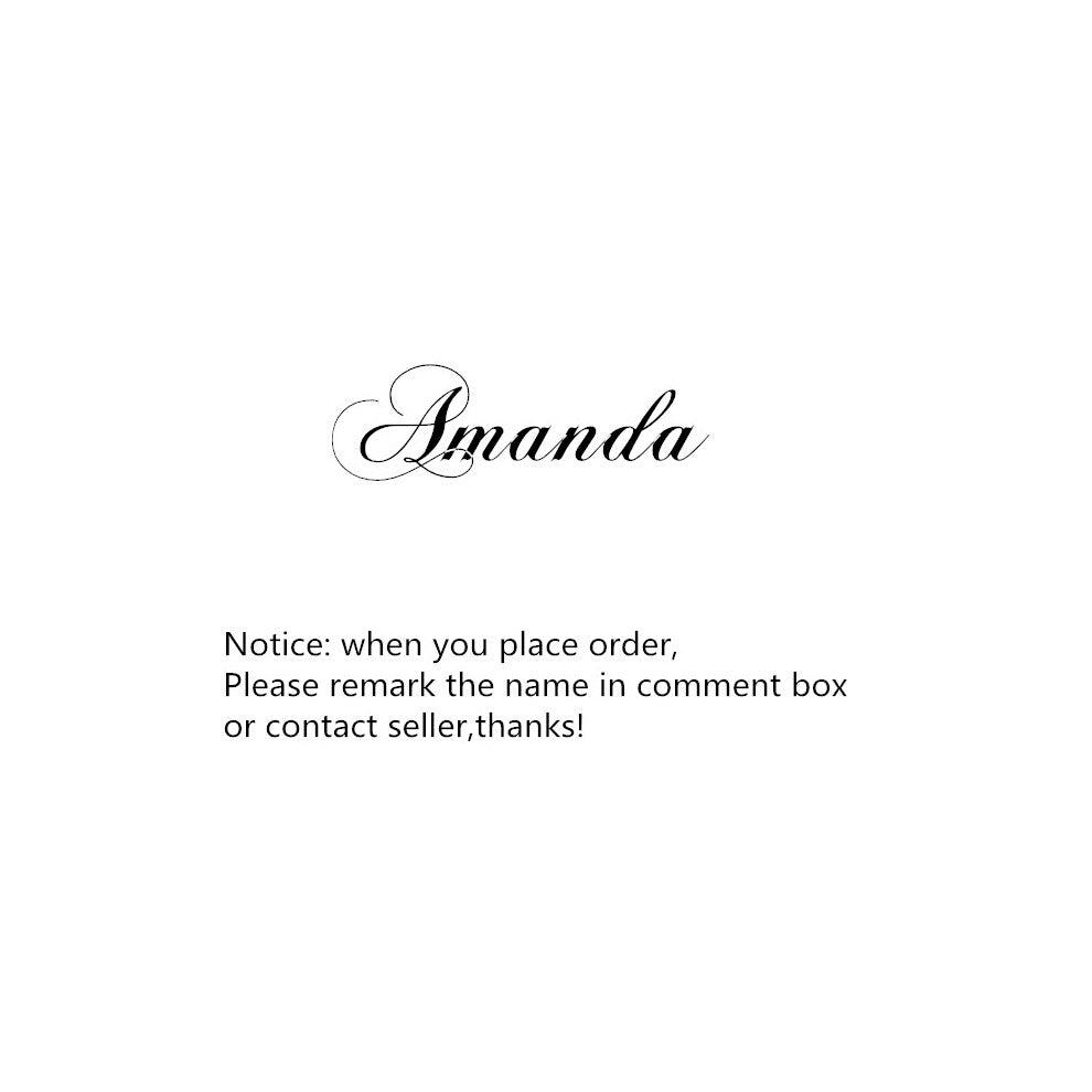 (6, Black) Dainty Personalized Name Rings Engagement Jewelry Stainless Steel Nameplate Finger Rings Wedding