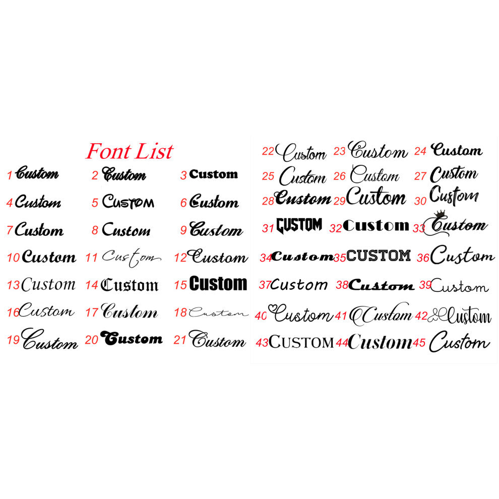 (6, Green) Dainty Personalized Name Rings Engagement Jewelry Stainless Steel Nameplate Finger Rings Wedding