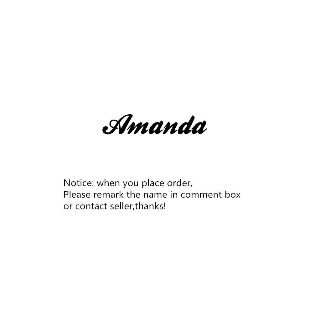 (6, PEACOCK BLUE) Dainty Personalized Name Rings Engagement Jewelry Stainless Steel Nameplate Finger Rings Wedding