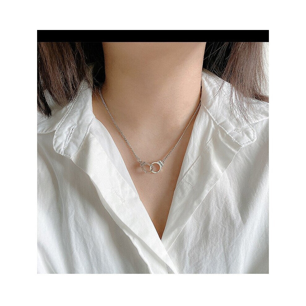 Jewelry All-match Handcuff Necklace Steampunk Statement Necklace Couple Gothic Necklace Women