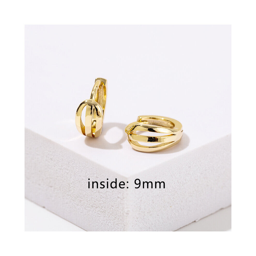 Hoops Earrings For Women High Circle Hoops Jewelry Accessories