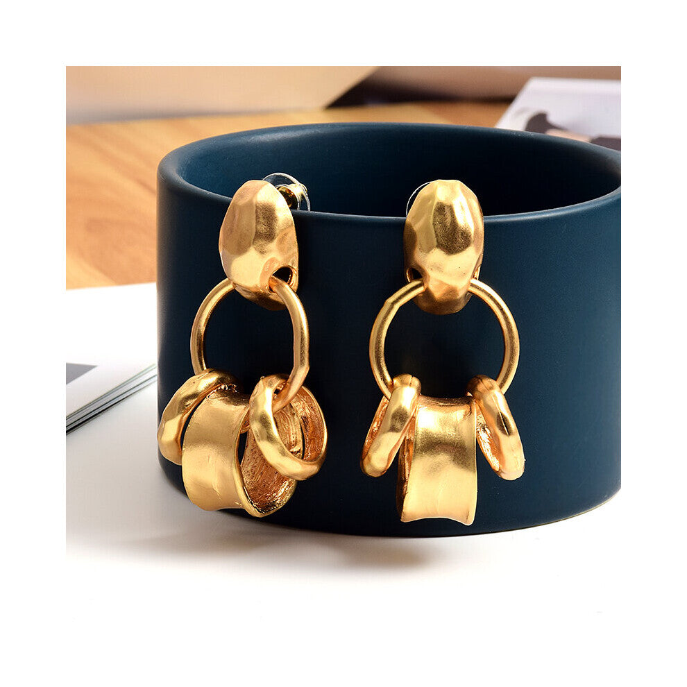 Arrival Metal Long Hoops Drop Earrings Jewelry Accessories For Women