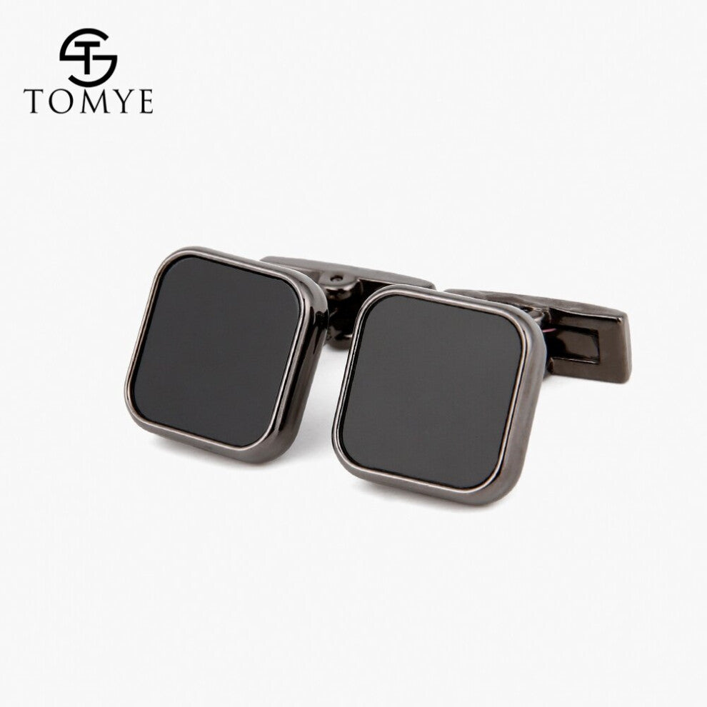 Matte Round Groom Enamel Unique Cufflinks for Shirt Men XK19S123