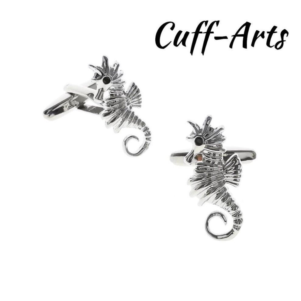 Mens Cufflinks Seahorse Cufflinks for Men Gemelos Les Boutons De Manchette by Cuffarts C10554