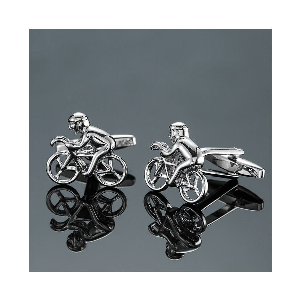 direct sales motorcycles bicycles racing cars cufflinks Animal modeling men's French shirts cuff links
