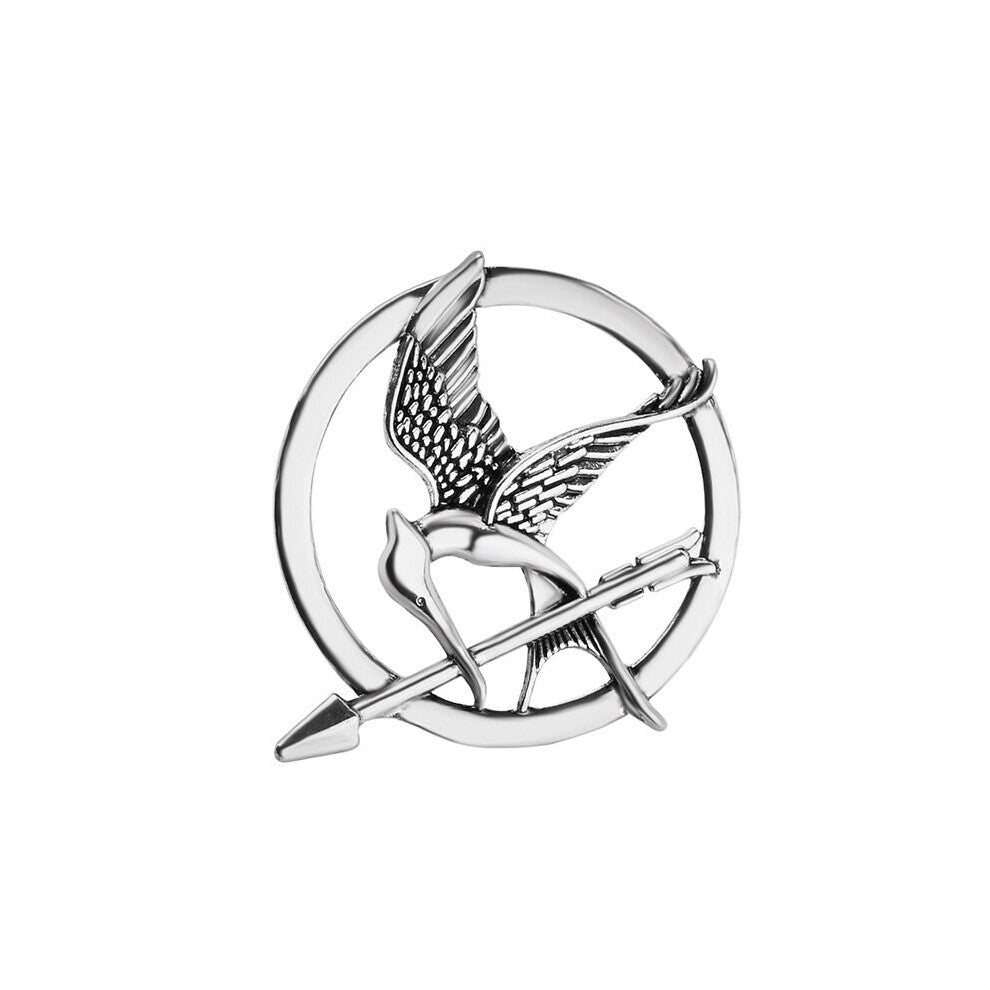 The and Hunger Games Mockingjay Retro Brooch Neutral Punk Style European and American Alloy Jewelry