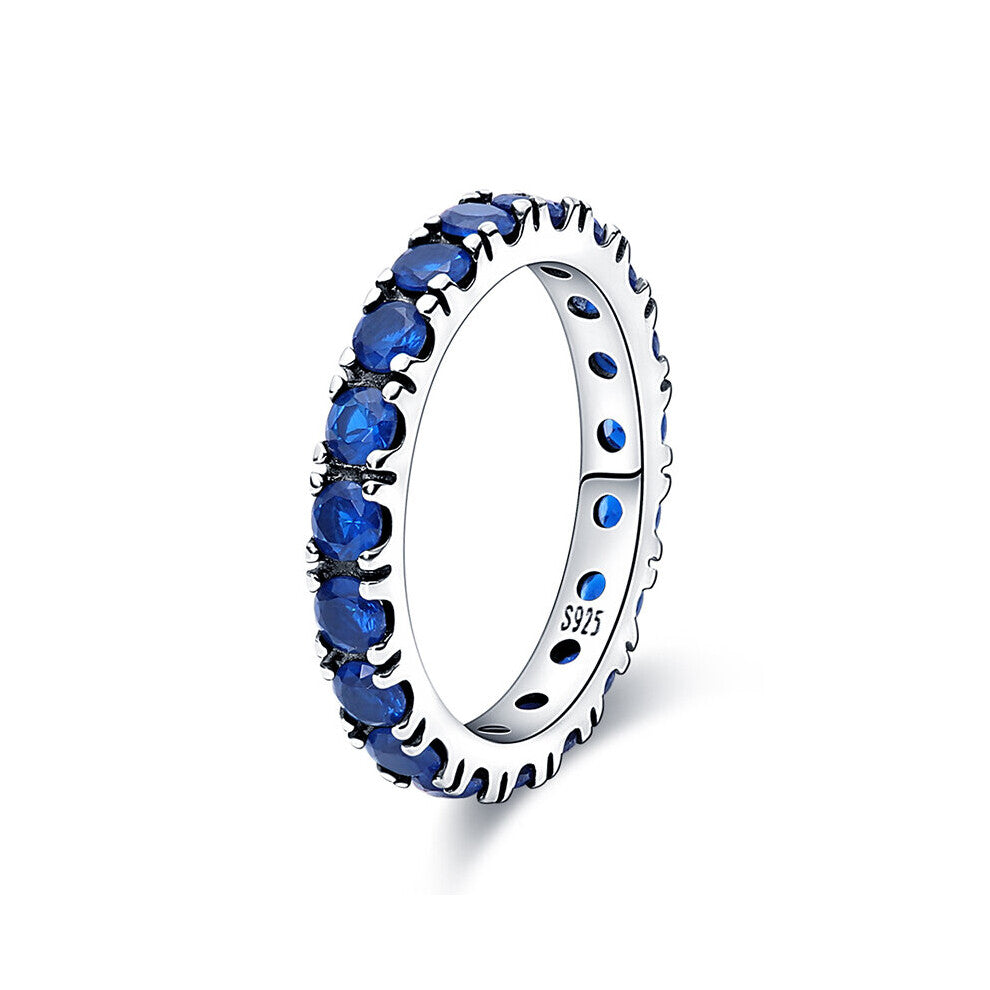 925 Sterling Silver Princess Tiara Crown Sparkling Love Heart ,CZ Rings for Women Engagement Jewelry