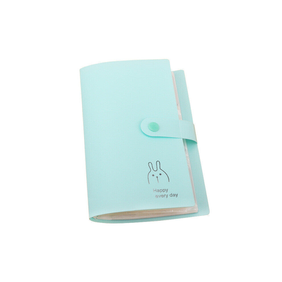 Jewelry Organizer Storage Bag EarringsRings Necklace Dust-proof Book Portable Travel Antioxidant PVC Display Jewelry Photo Album