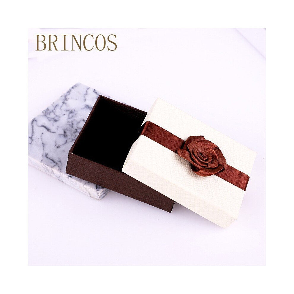 1pc Square jewelry organizer box Engagement Ring For Earrings Necklace Bracelet Display Holder navy