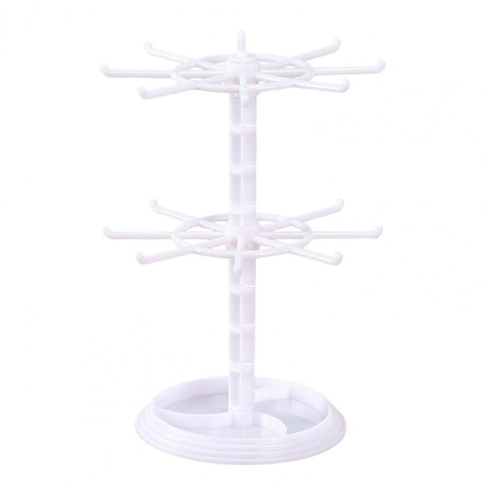 Jewelry Display Rack Sturdy Smooth Edge Double Layer Household Supplies Jewelry Display Holder Jewelry Display Holder