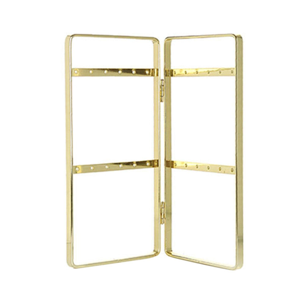 Iron Earring Holder Stand Storage for Hanging Earrings Jewelry Organizer Earring Display Rack Jewelry Display for Tabletop Decor