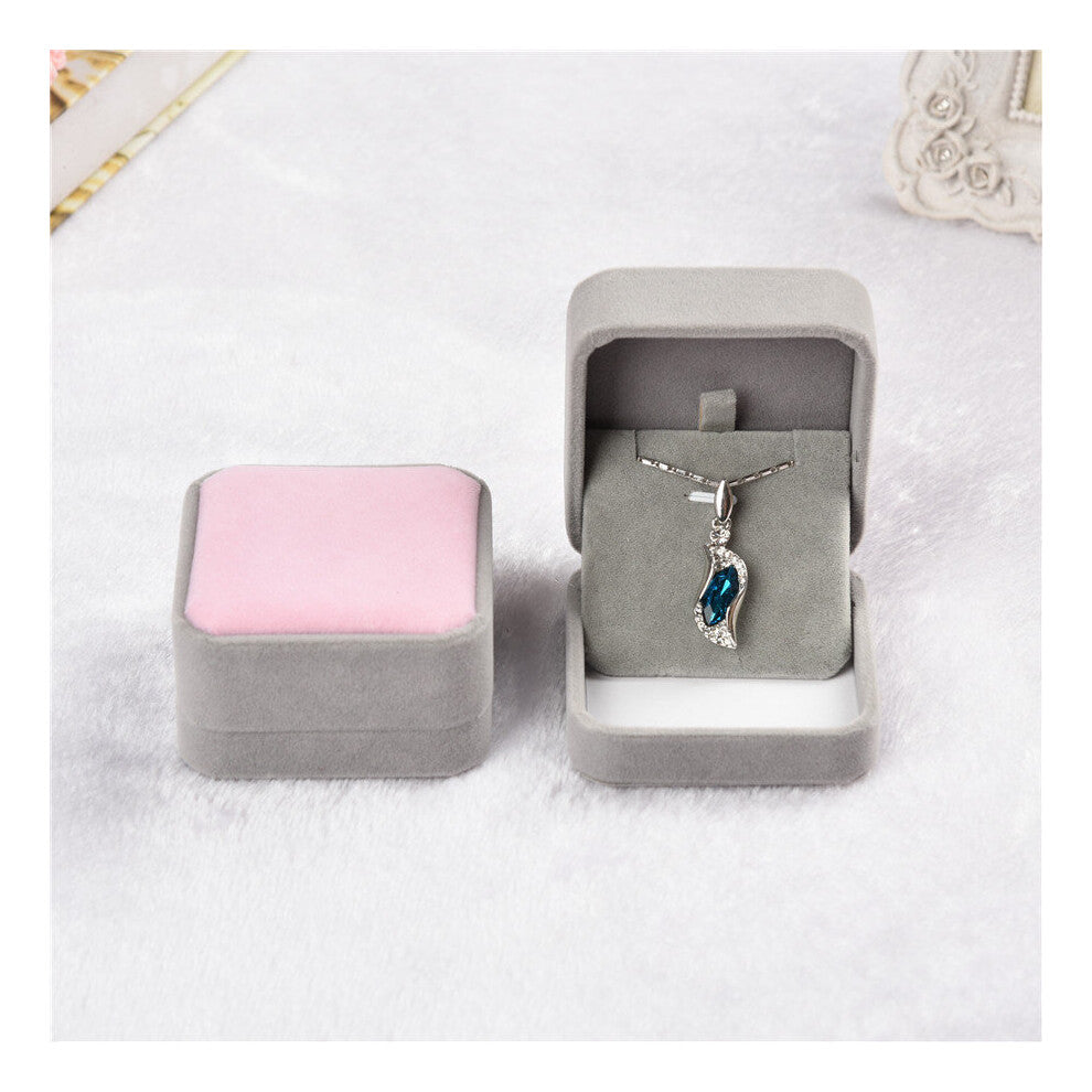 1Pcs Jewelry Package 11 Hot Selling High Velvet Box Necklace Bracelet Wedding Engagement Gift