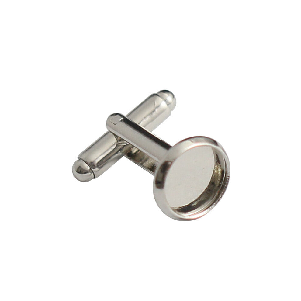 Beadsnice ID8893smt2 Hnadmade Cufflink Blanks Brass Men's Cufflink Bases Findings Groomsmen Jewelr Making