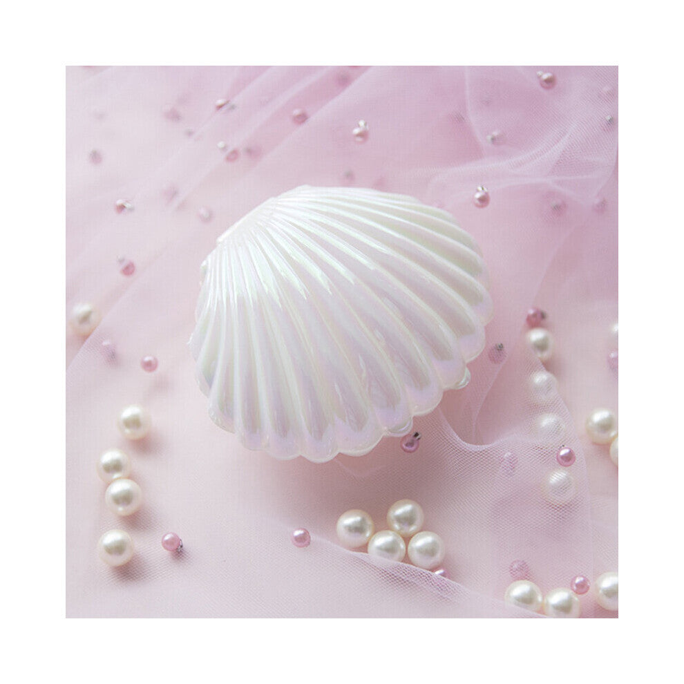 Romantic Shell Shape Lovely Wedding Engagement Ring Box Earrings Necklace Bracelet Jewelry Display Gift Holder Beauty