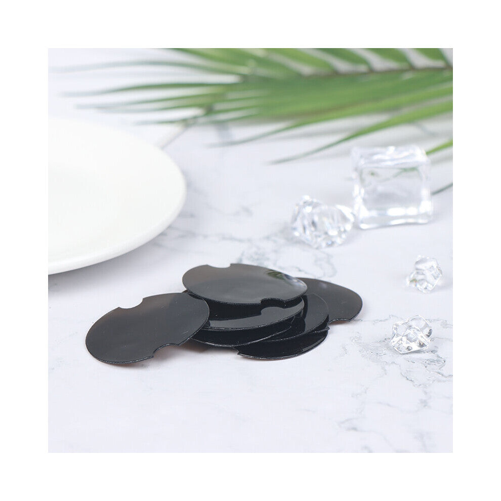 10pcs-lot Clear Ring Holder Ring Display Sheet Jewelry Organizer Stands For Ring Stand Holders Case Ring Pad Organizer