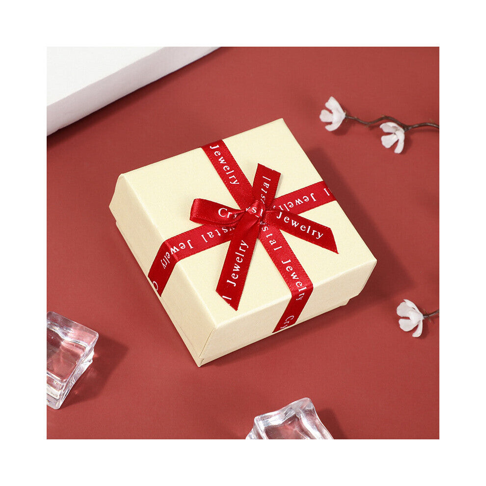 Jewelry Organizer Storage Small Gift Storage Container Earrings Necklace Bracelet Bow Paper box for Engagement
