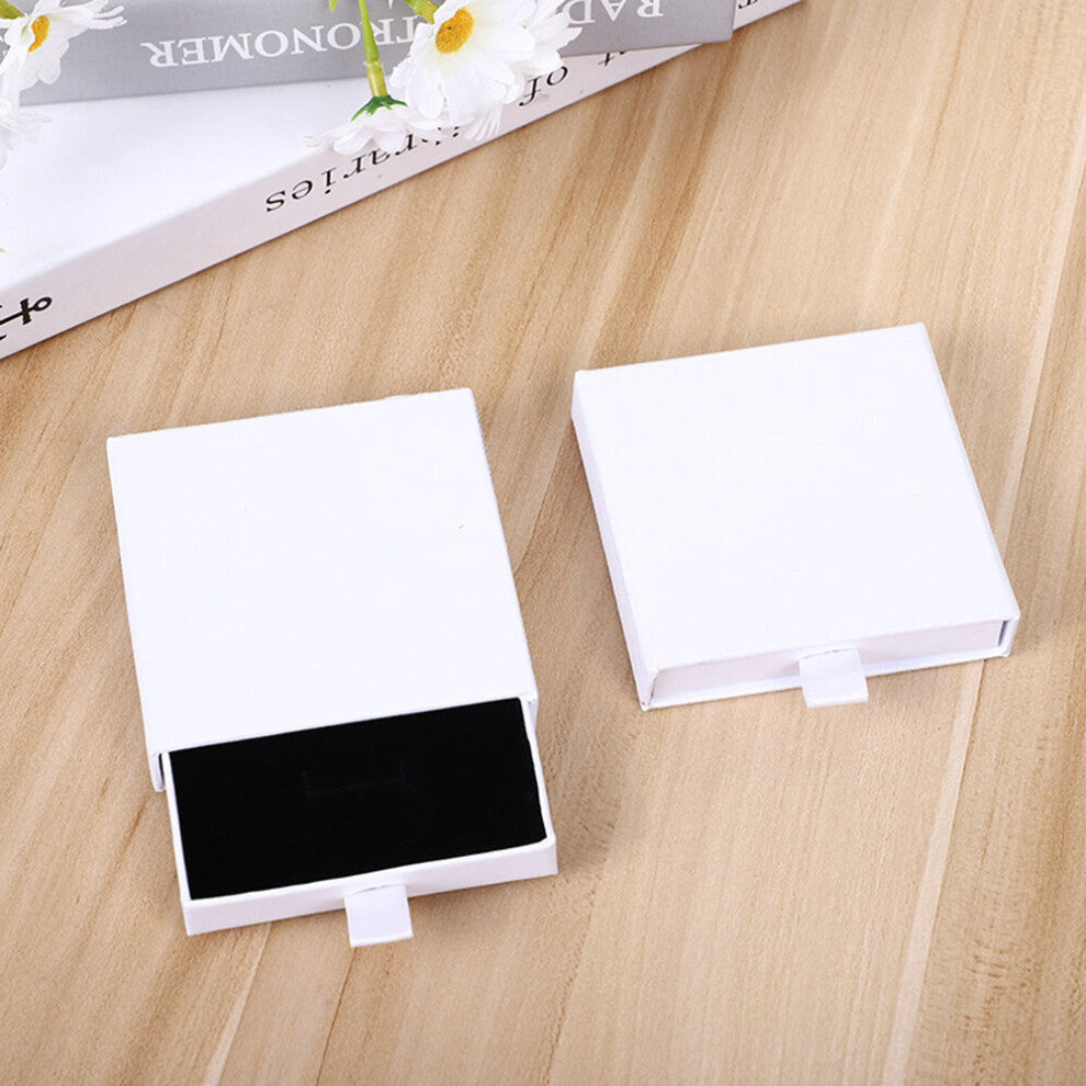 Rose Heart Shape Engagement Wedding Earring Ring Pendant Jewelry Display Box Gift