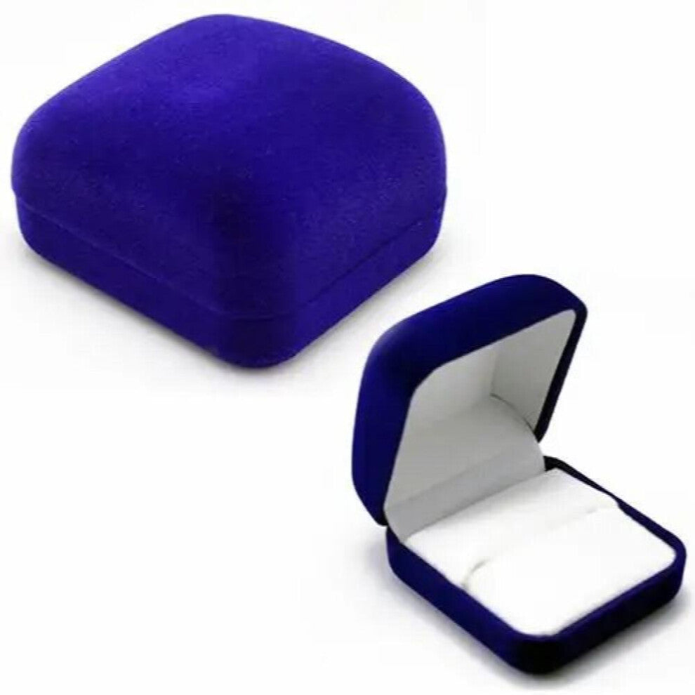 !!! Velvet Engagement Jewelry Ring Box Earring Pendant Display Holder Case Arrival