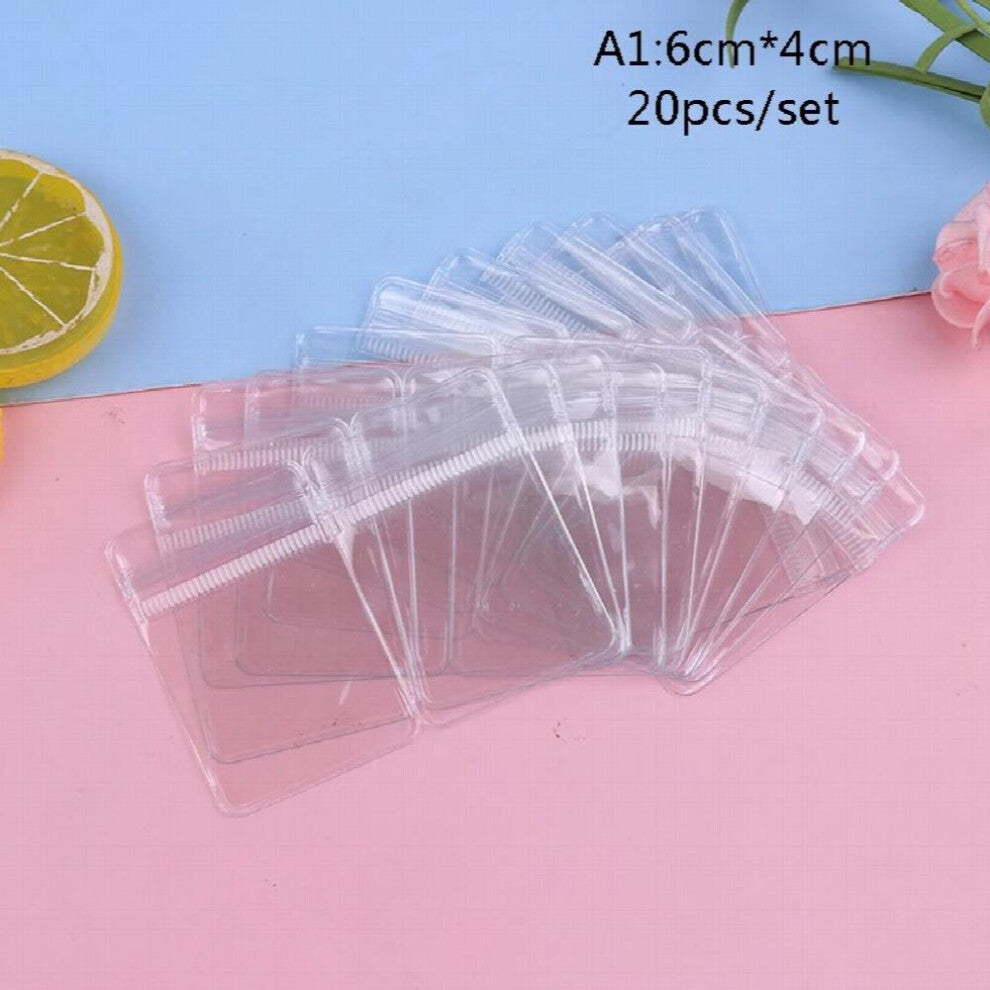 Jewelry Necklace Ring Holder Drawer Storage Box Desktop Organizer Zip Lock Bag Jewelry Zip Lock Bags