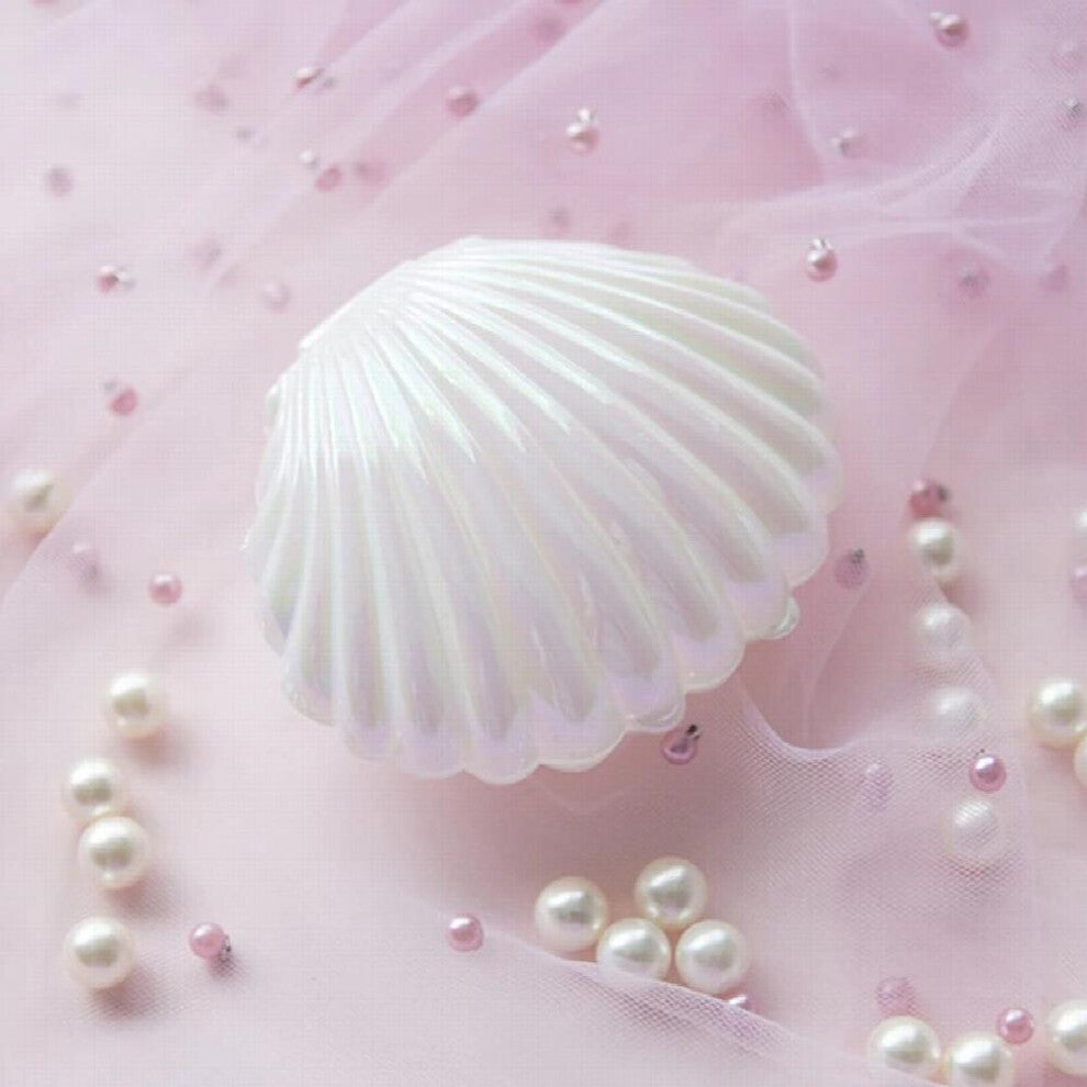 Lovely Romantic Shell Shape Wedding Engagement Ring Box For Earrings Necklace Bracelet Jewelry Display Holder
