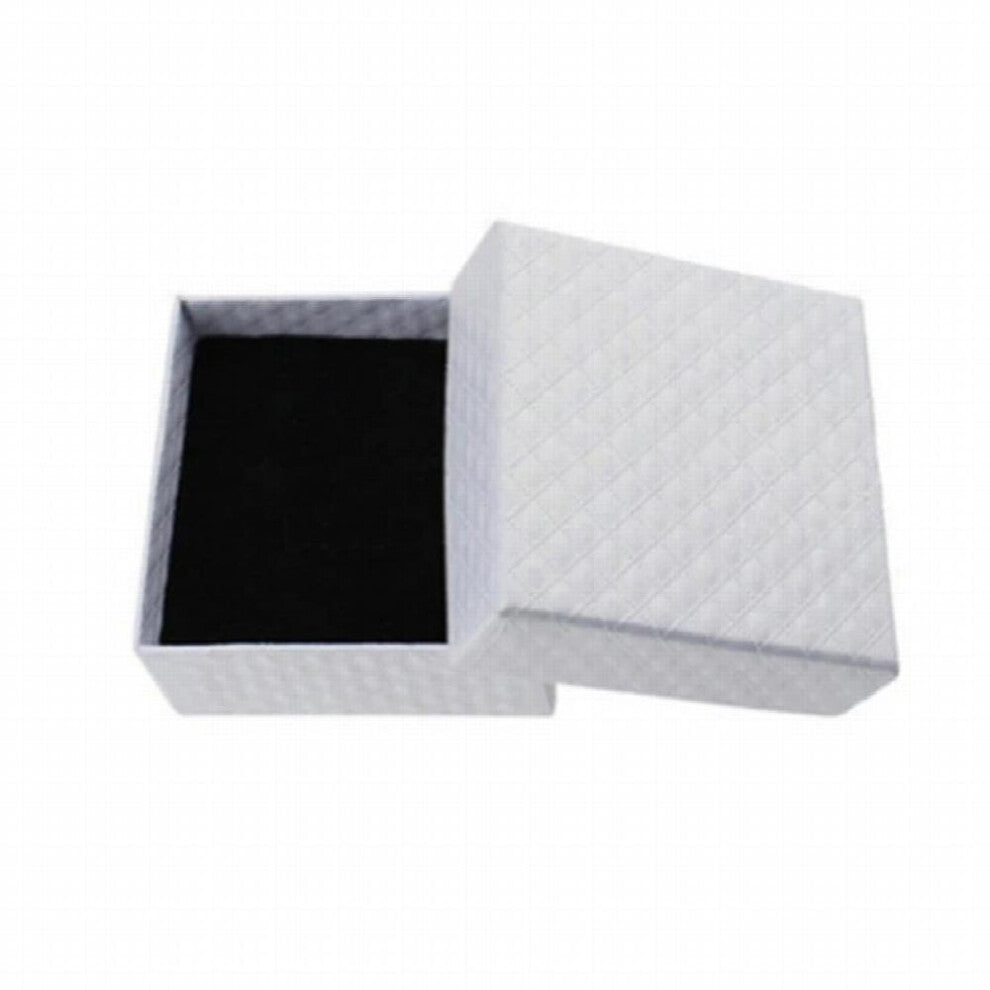 Square 5*5*3.5Cm Ring Earring Packaging Paper Box Cufflink Brooch Storage Case for Jewelry Store and Personal Jewelry Holder