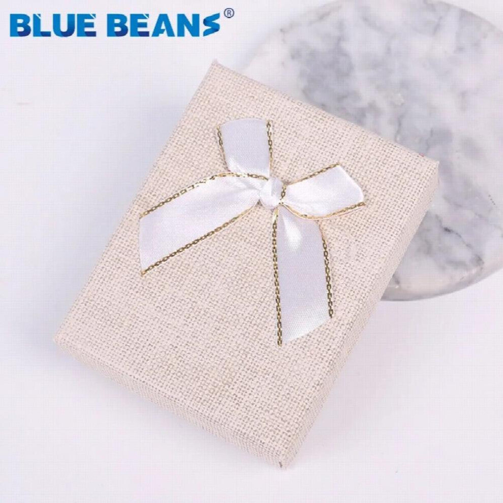 Jewelry Box For Engagement Ring Earrings Necklace Bracelet Bowknot Box Earrings Bracelets Red brown Boxes shape Gift Packing