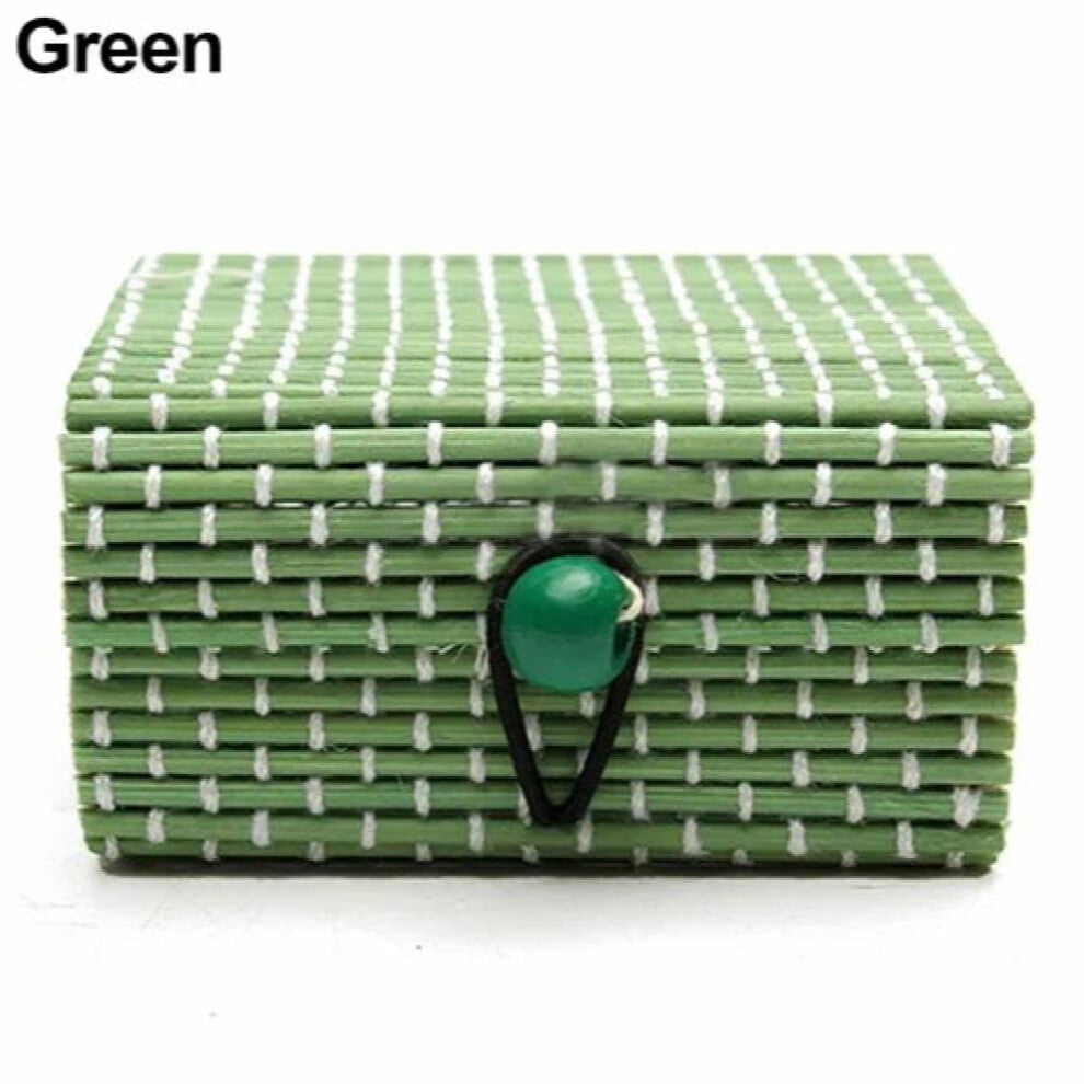 Jewelry Storage Cases Bamboo Wooden Ring- Necklace- Earrings Case Jewelry Boxes Holder Gift 11 Colors Bamboo Jewelry Box 201