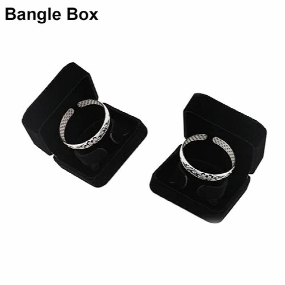 Velvet Ring Box-Watch Box-Necklace Box-Bracelet Box-Bangle Box-Pendant Box-Jewelry Case- Ear Studs Earrings Box-Gift Boxes