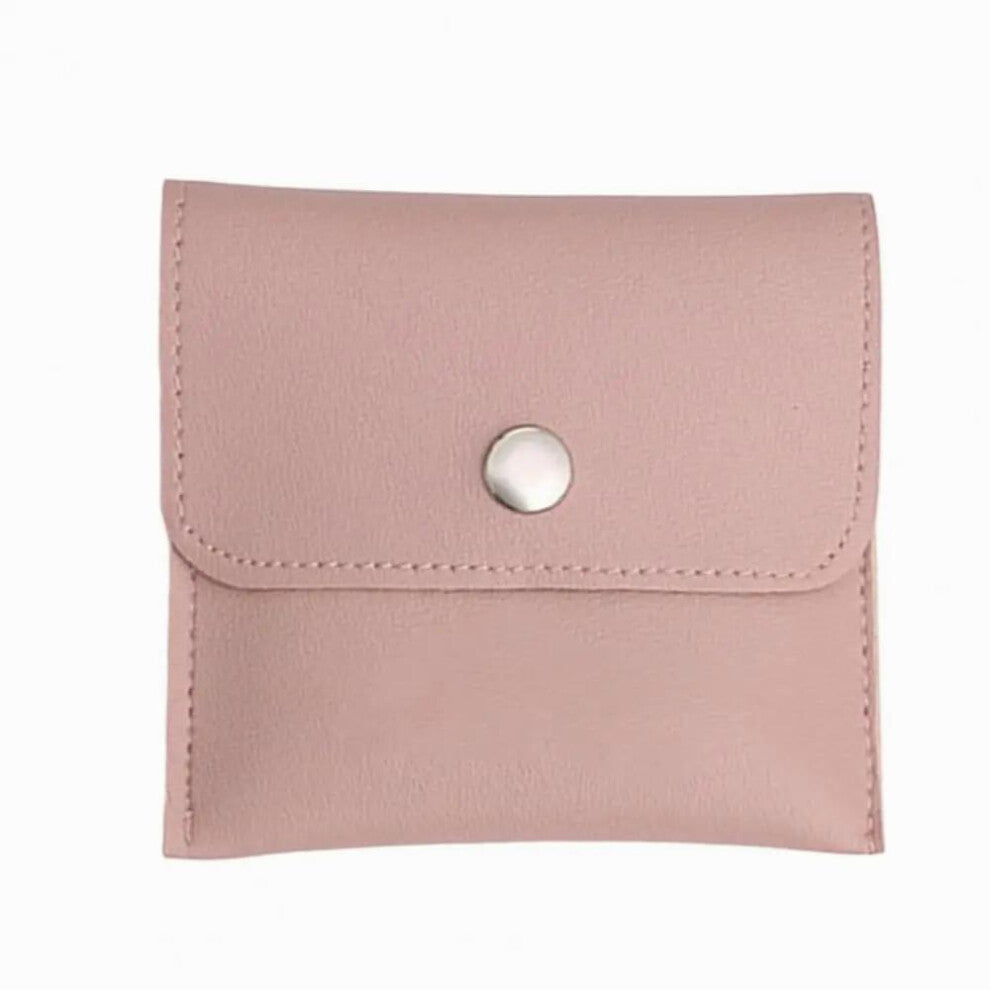 Pretty Jewelry Gift Bag Washable Jewelry Storage Bag Snap Button Wedding Engagement Ring Bracelet Pouch Organization