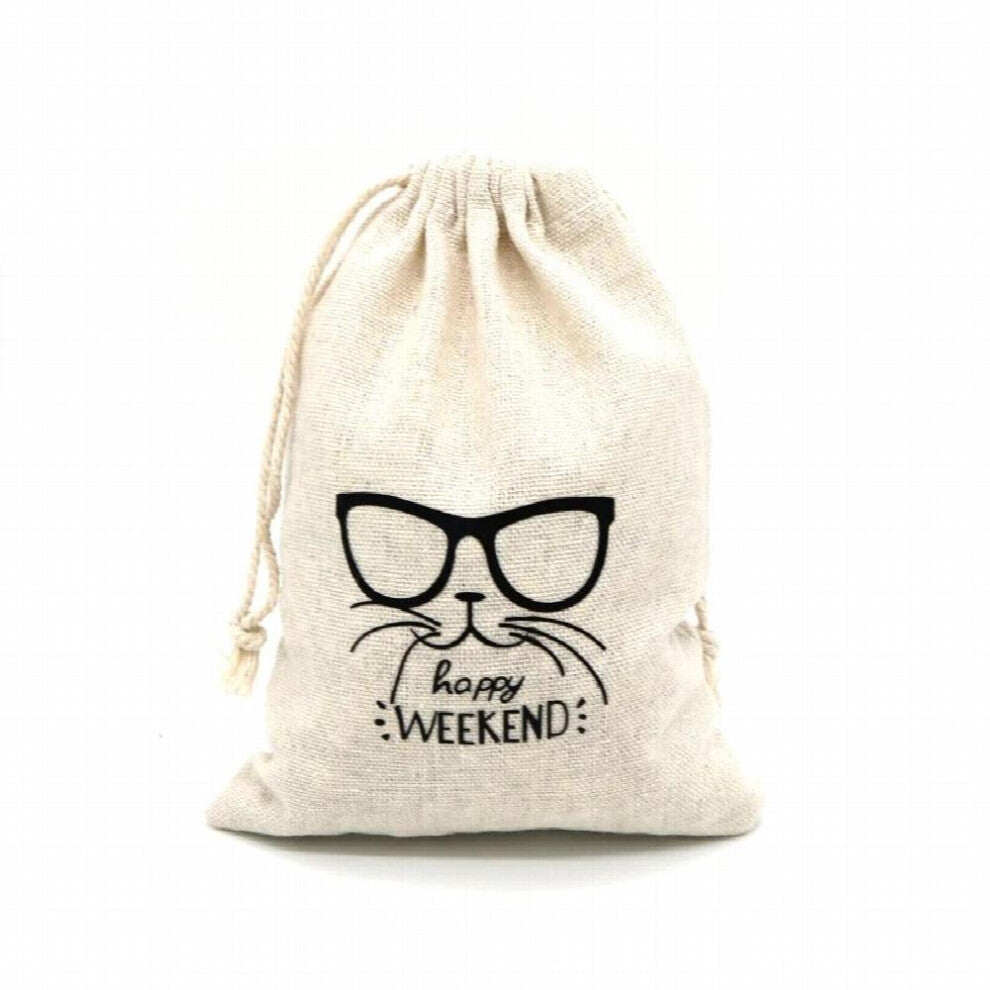 (White-10x14cm) Cotton Canvas Bag 10x14cm 13x18cm 15x20cm 1pcs Dried Fruit Package Jewelry Bag with Drawstrings Fabric Cotton Muslin Pouch