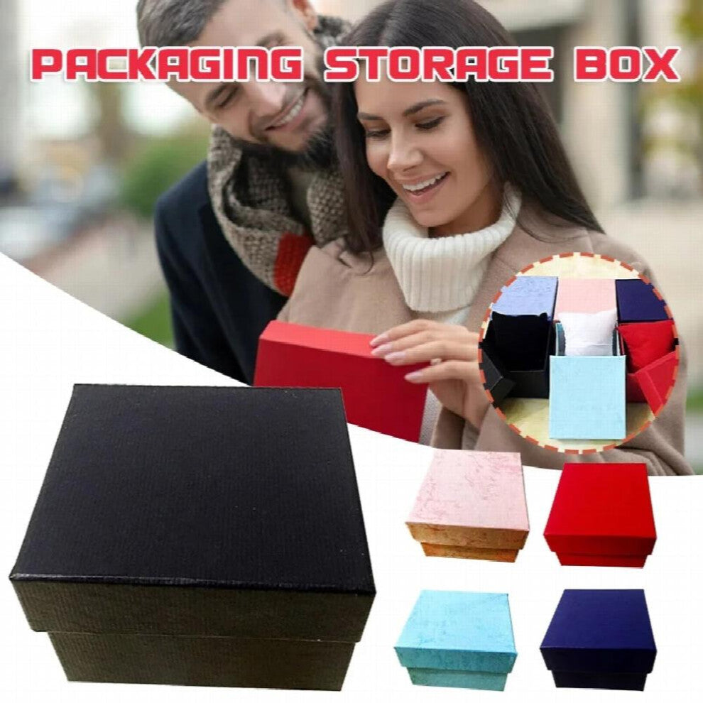 Watch Box Single Grid Watch Holder with Cushion Wrist Watch Bracelet Bangle Holders for Christmas Year Gift