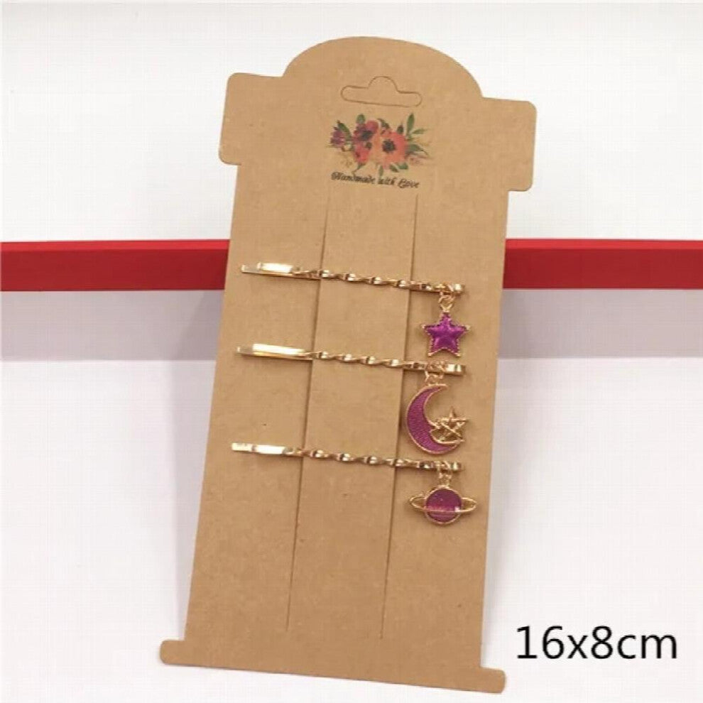50Pcs Paper Vintage Flower Jewelry Card,Jewelry Hang Tags Jewelry Boxes For Necklace-Earring-Hairpin-Accessories Packaging